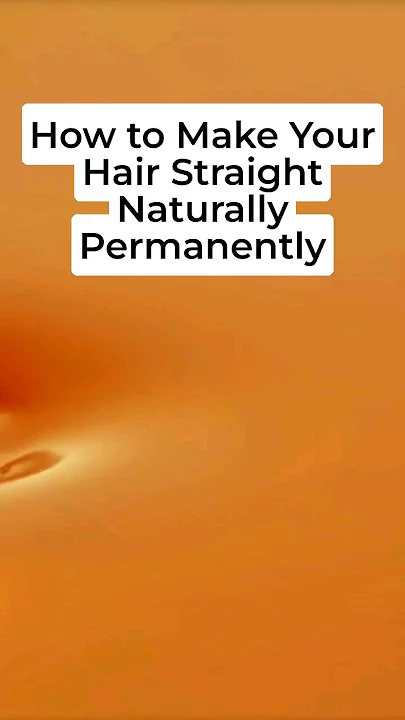 “Natural Hair Straightening: DIY Tips for Permanent Results” #health